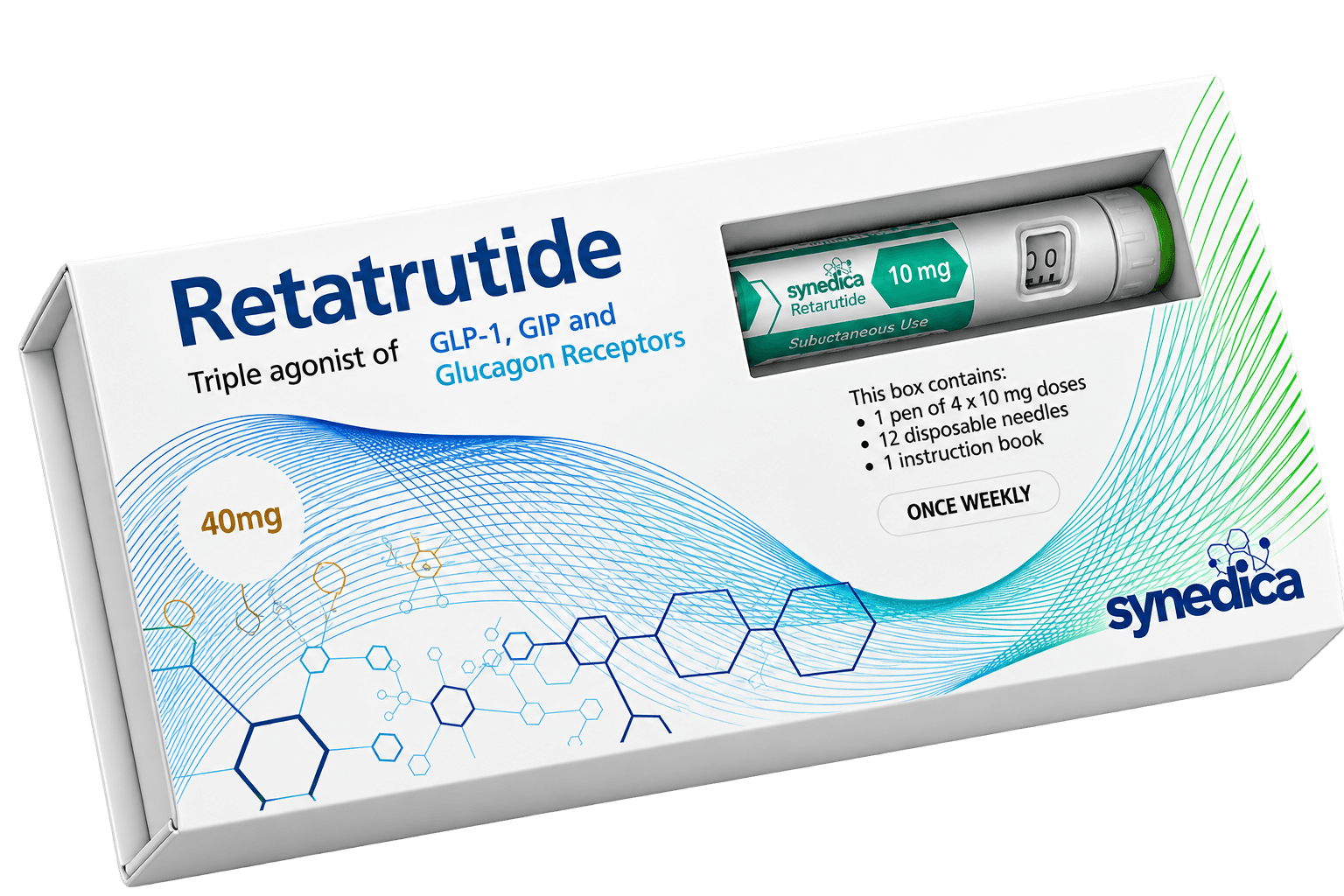 Retatrutide 40mg Box — Synedica